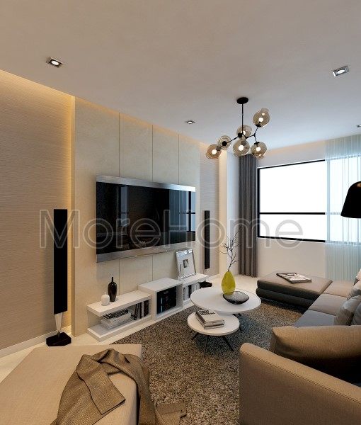 Thiết kế nội thất phòng khách căn hộ Lexington